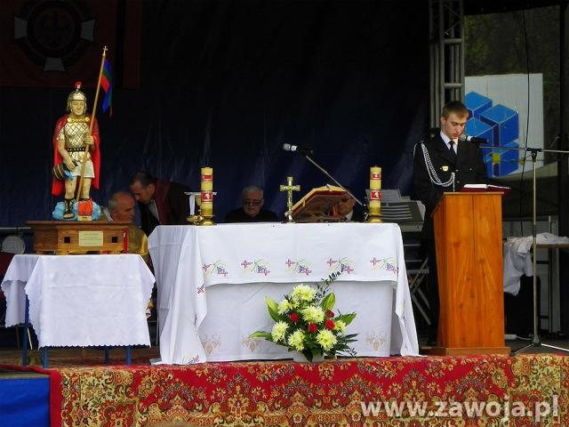 Gminny Dzien Strazaka 2013, 95 lat OSP Zawoja Centrum